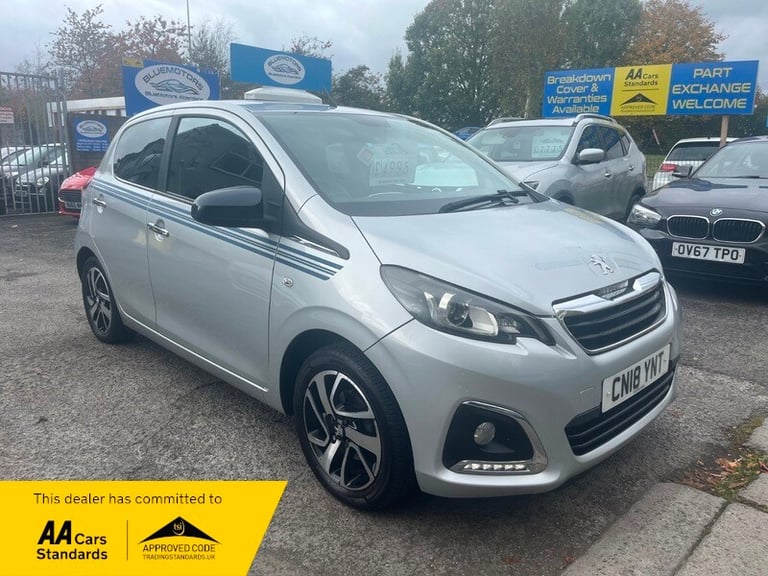 2018 Peugeot 108 1.2 PureTech Collection 5dr HATCHBACK PETROL Manual