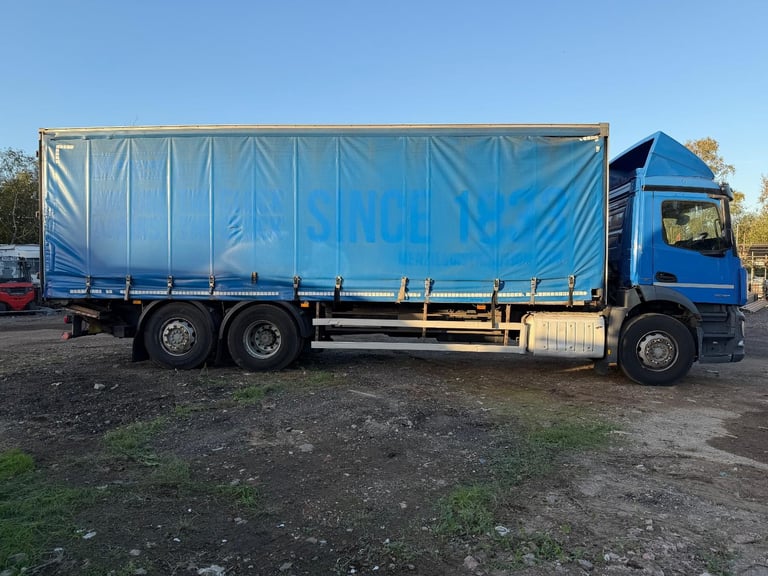 Mercedes-Benz ANTOS [Phone number removed]6x2 26 ton curtain side truck auto