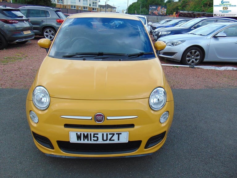 FIAT 500 1.2 500 1.2 69hp S * ONLY 34013 MILES * 8 SERVICE STAMPS * MOT AUGUST