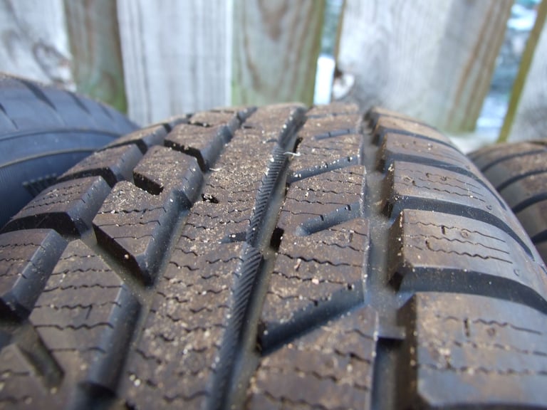 4 x R14 Yokohama Winter Tyres - Hardly Used