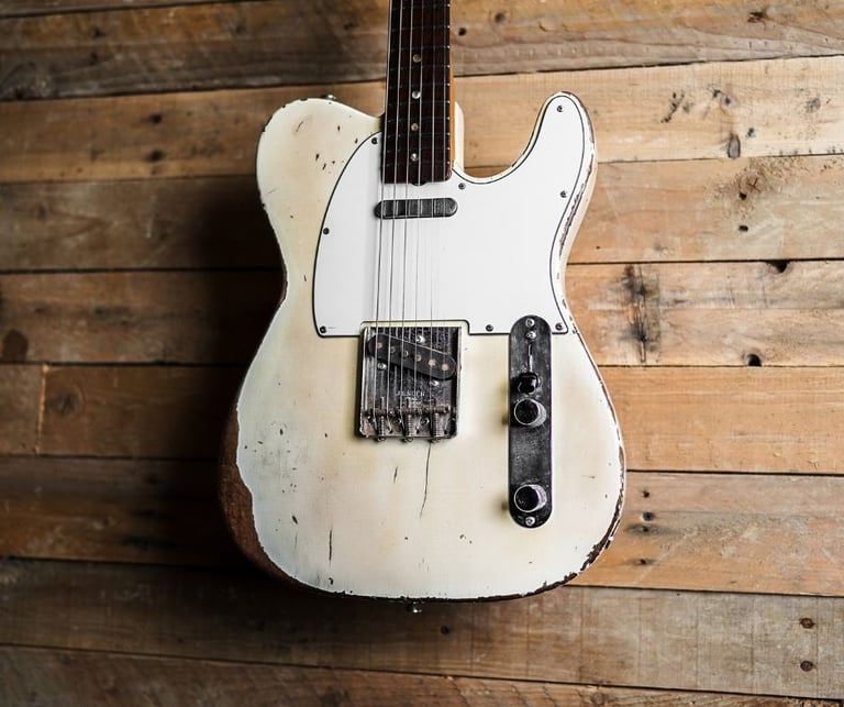1966 Fender Esquire In Olympic White