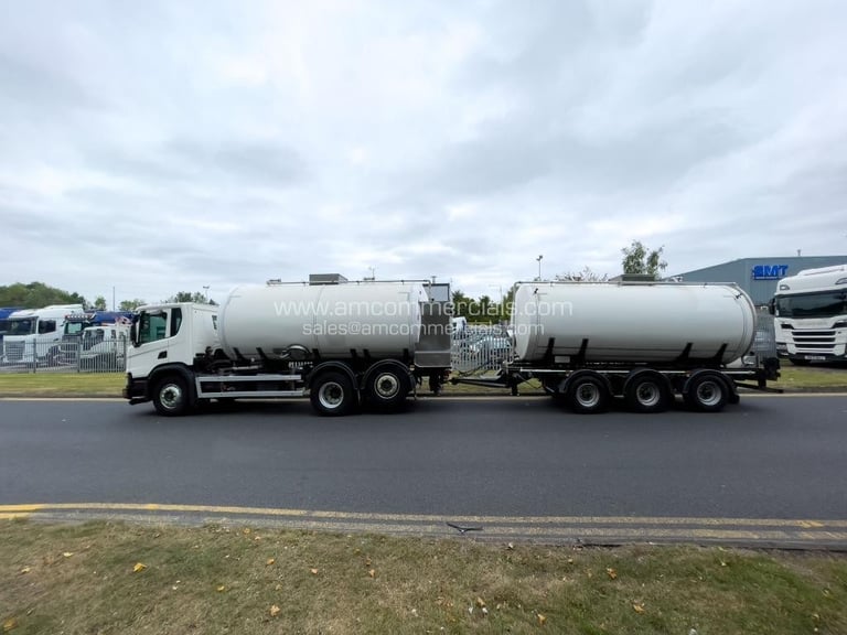 2021 (70) SCANIA P450 XT CROSSLAND DRAWBAR TANKER