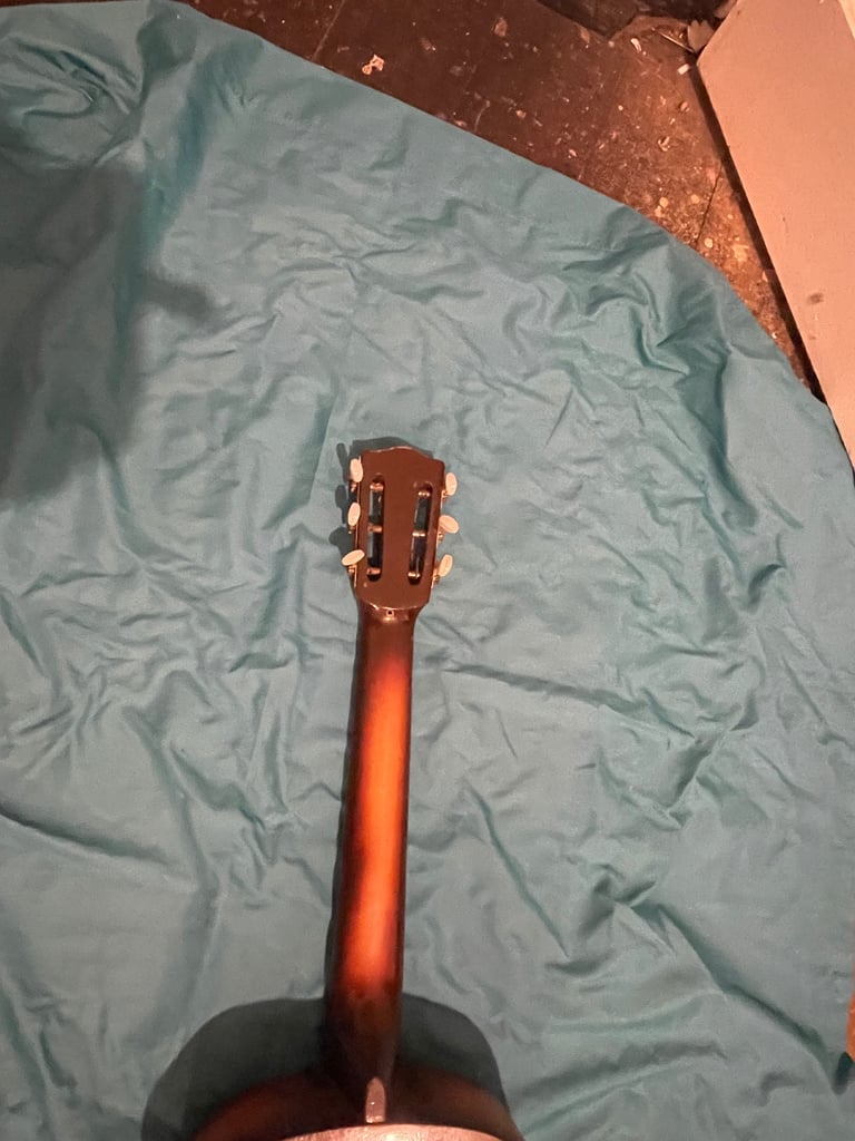 Vintage Acoustic guitar Kansas loud good sound 