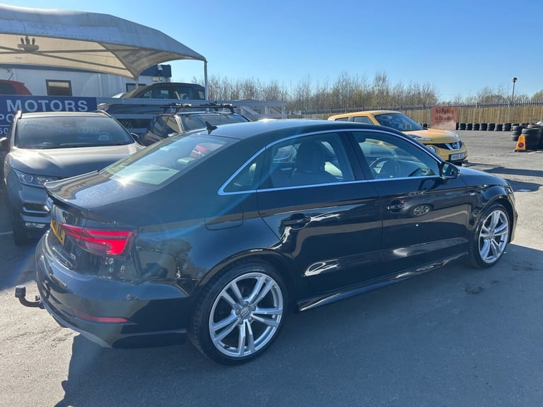2017 Audi A3 2.0 Turbo Diesel (TDI), S Line, Saloon, 4 Door, Manual, Euro 6. Saloon Diesel Manual