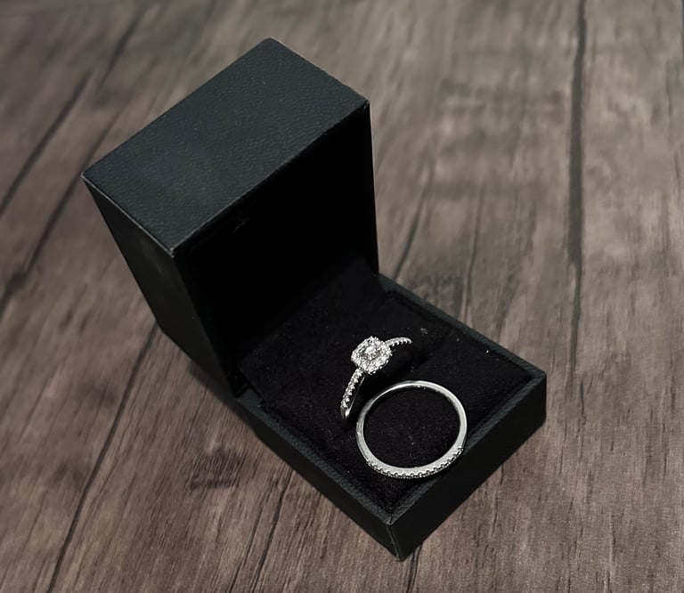 Tolkowsky Bridal Set (Engagement and Wedding Ring) 