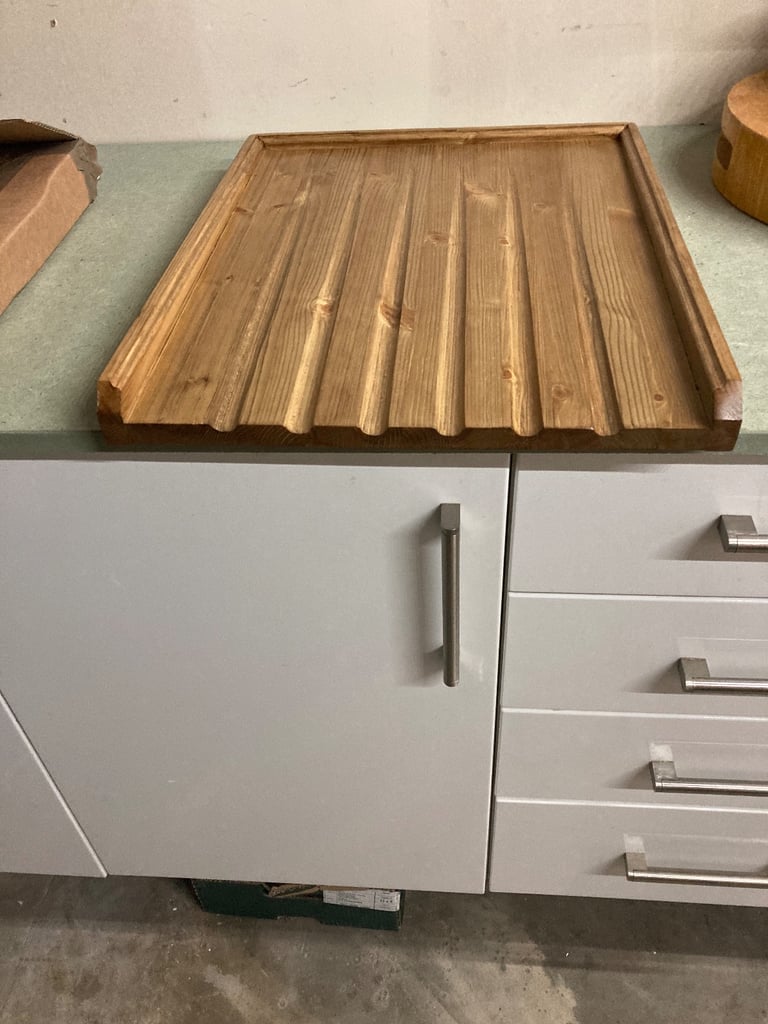 Wooden draining board large - Belfast, butler sink, New