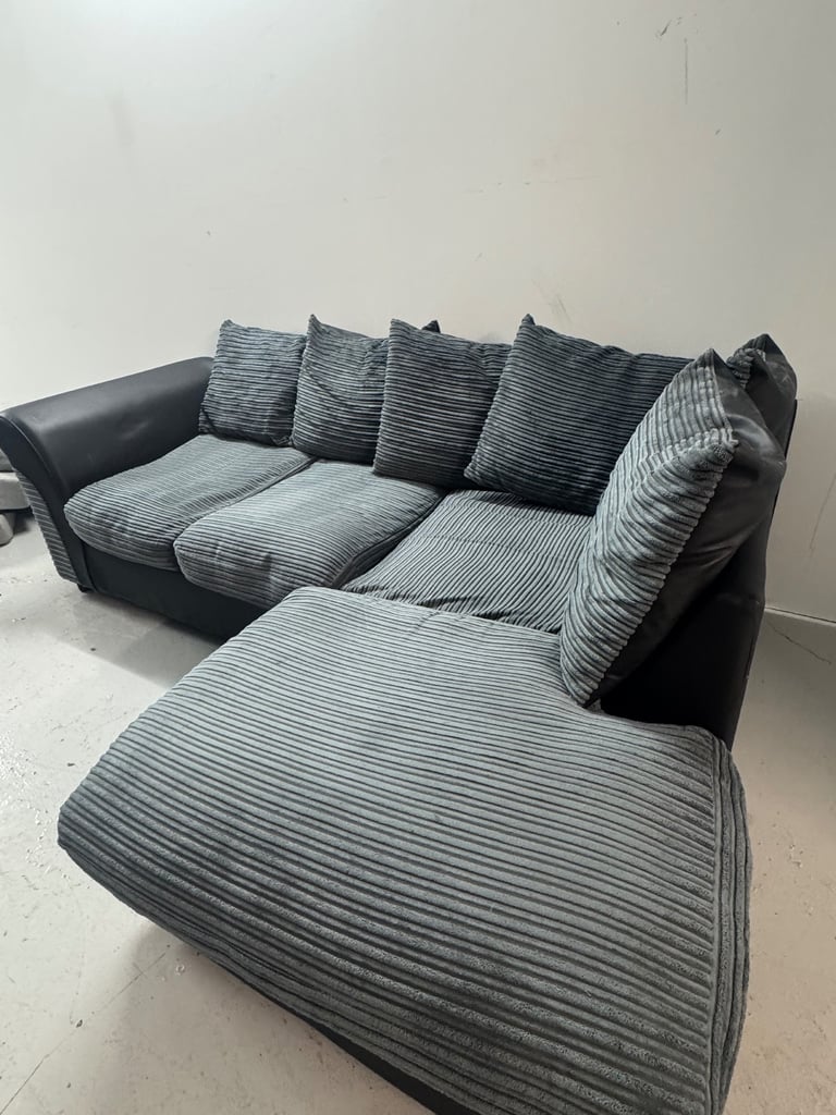 GREAT HALF CORD CORNER SOFA -DELIVERY OPTION