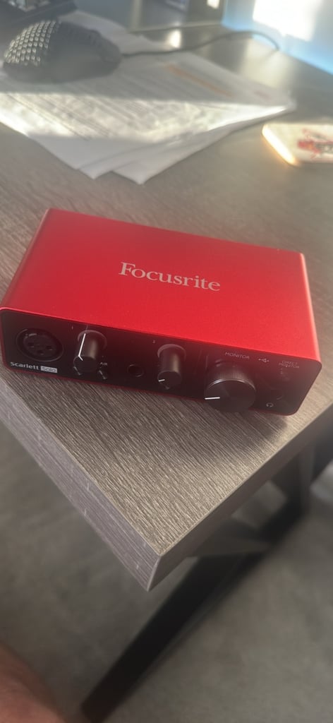 image for Focusrite solo Scarlett interface 