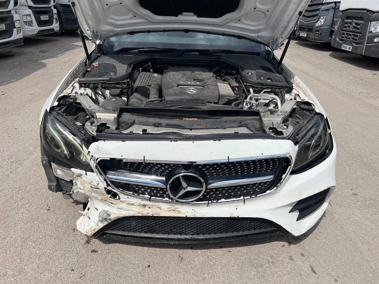 2018 MERCEDES BENZ E CLASS E350 AMG LINE PREMIUM HYBRID ELECTRIC DAMAGED SALVAGE
