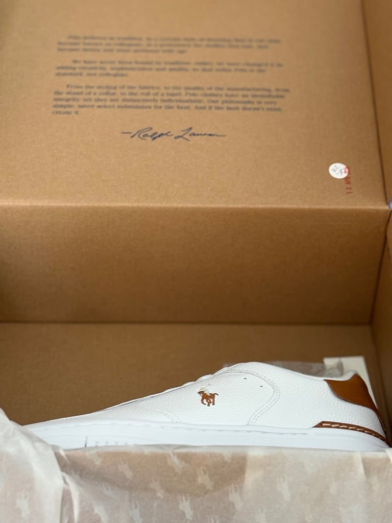 RALPH LAUREN MENS TRAINER