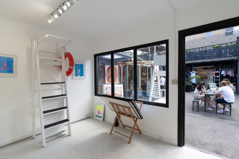 Hackney E8 / Netil Market / Permanent Retail Unit East London / London