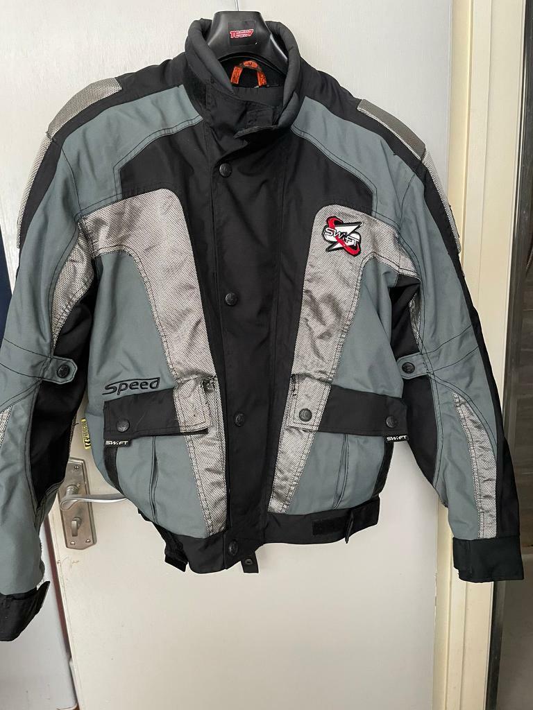 image for Swift textile motorcycle jacket - mens medium Size good condition