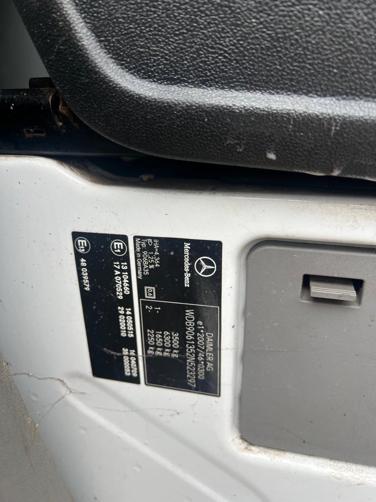 62 Mercedes-Benz Sprinter 13FT DROPSIDE ..YARD VAN PICKUP