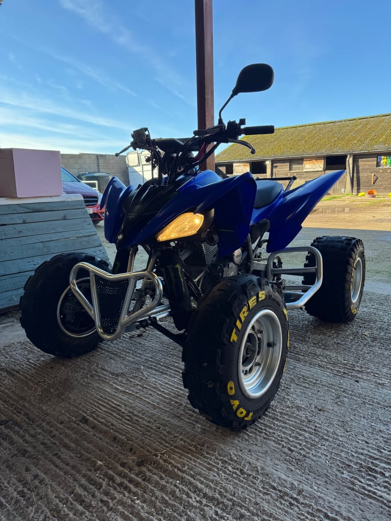 Yamaha raptor 250r road legal quad