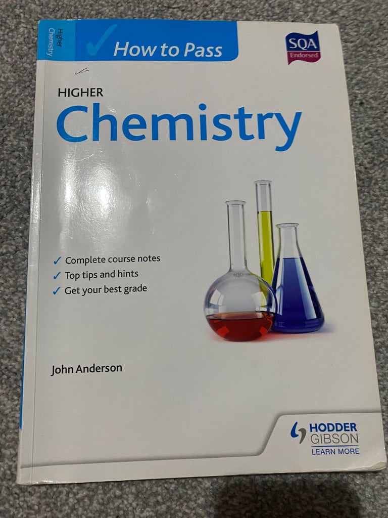image for Hodder Gibson How To Pass: Higher Chemistry 