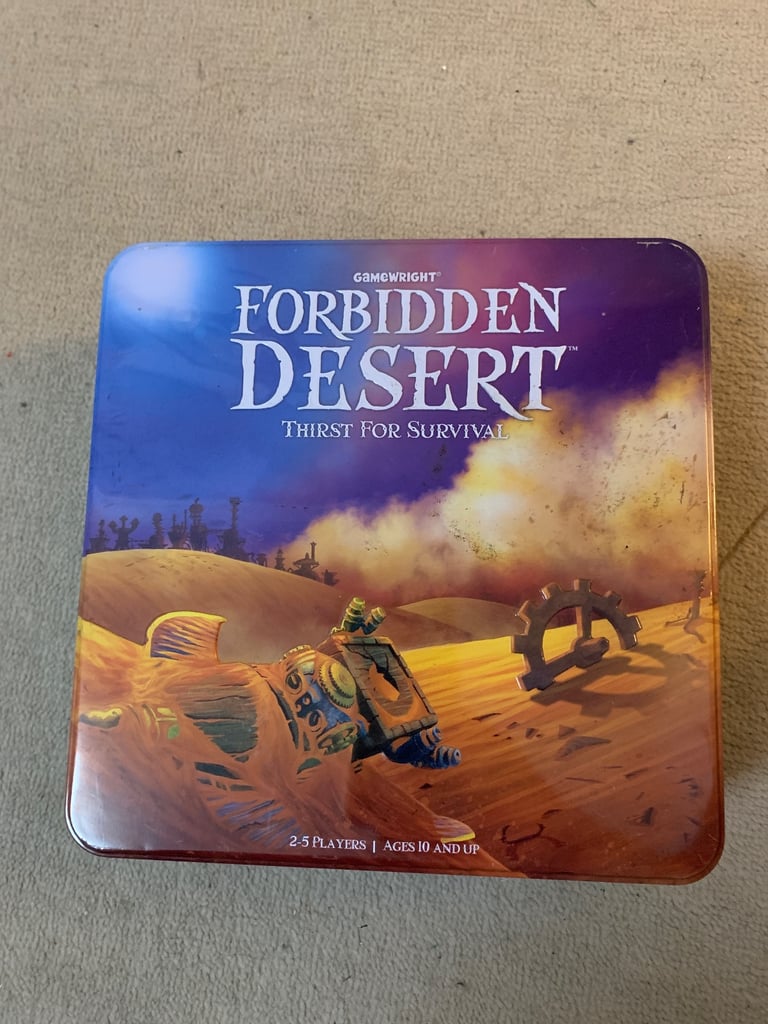 image for Gamewright Forbidden Desert game