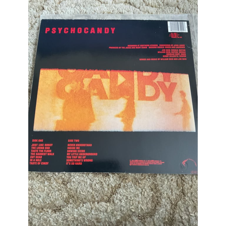 THE JESUS & MARY CHAIN - PSYCHOCANDY LP ROCK 