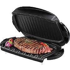 Used George Foreman  5-Burger Grill with Removable Plates