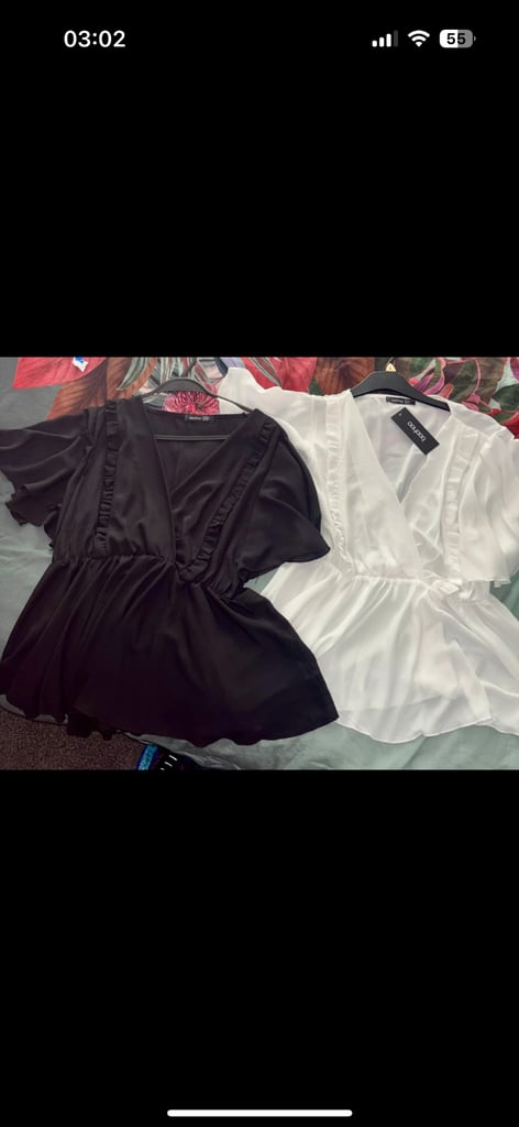 image for LADIES PEPLUM TOPS NEW 