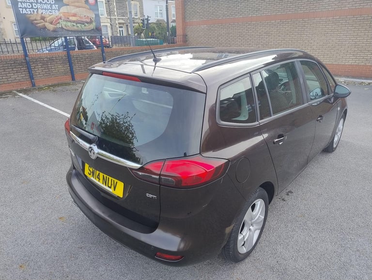 2014 Vauxhall Zafira Tourer 2.0 CDTi Exclusiv Auto Euro 5 5dr MPV Diesel Automatic