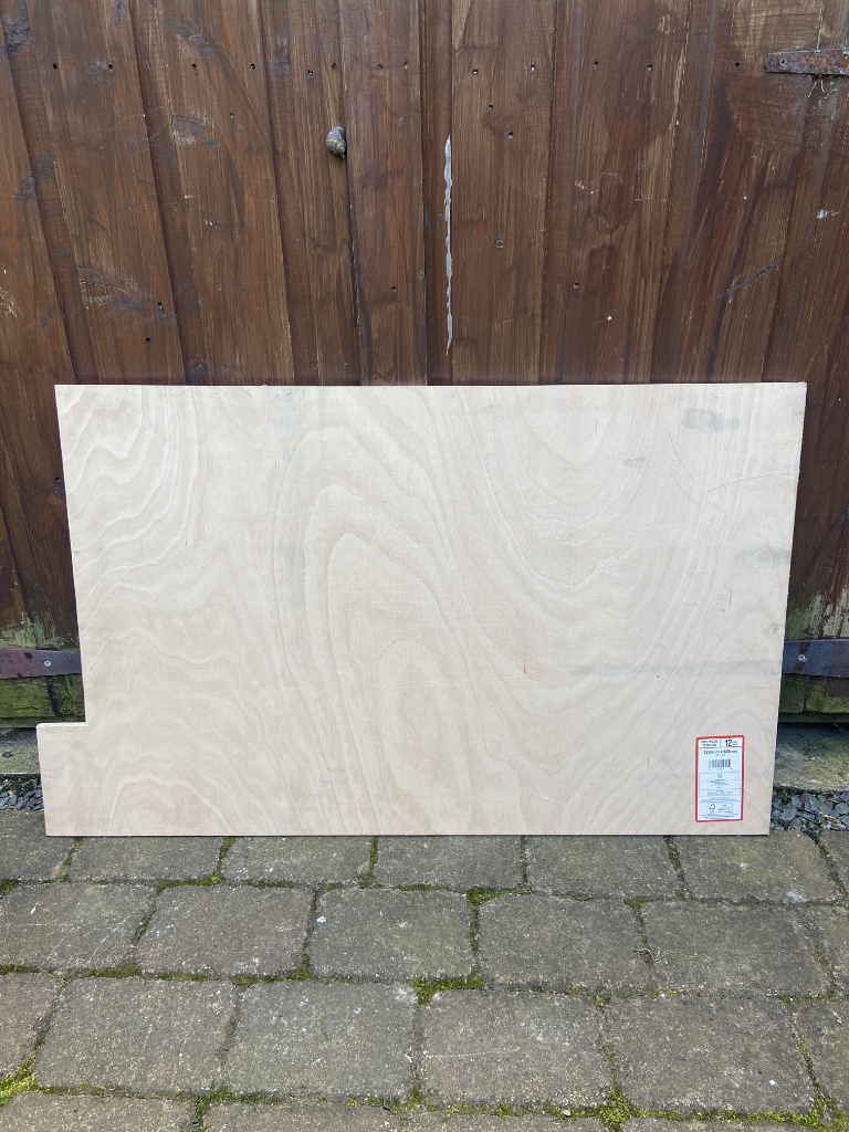 Hardwood Plywood Partial Sheet – 925mm x 606mm x 12mm