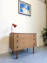 Teak Mid Century Chest of Drawers by Avalon 