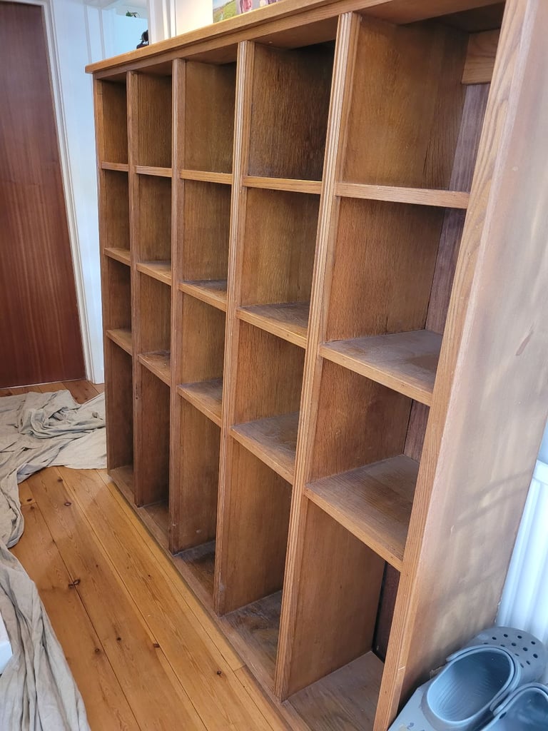 image for Solid wood shelving unit