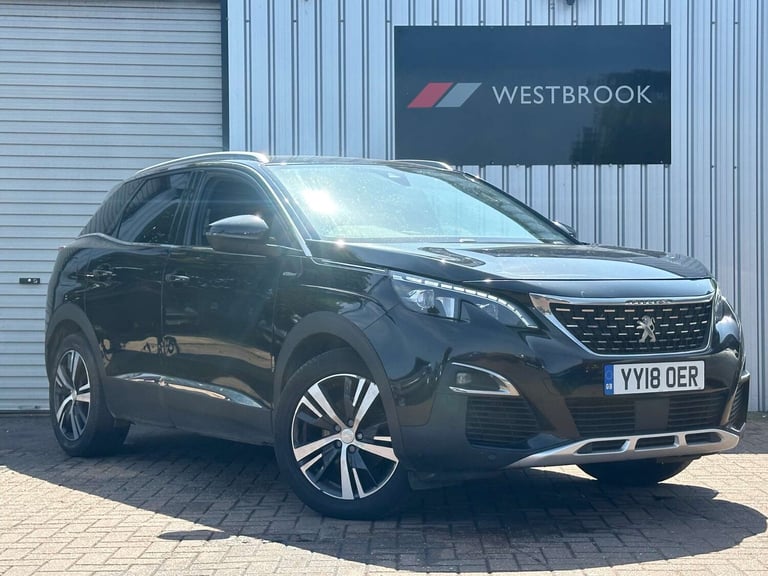 2018 Peugeot 3008 1.2 PureTech GT Line SUV 5dr Petrol Manual Euro 6 (s/s) (130 ps) SUV Petrol Manual