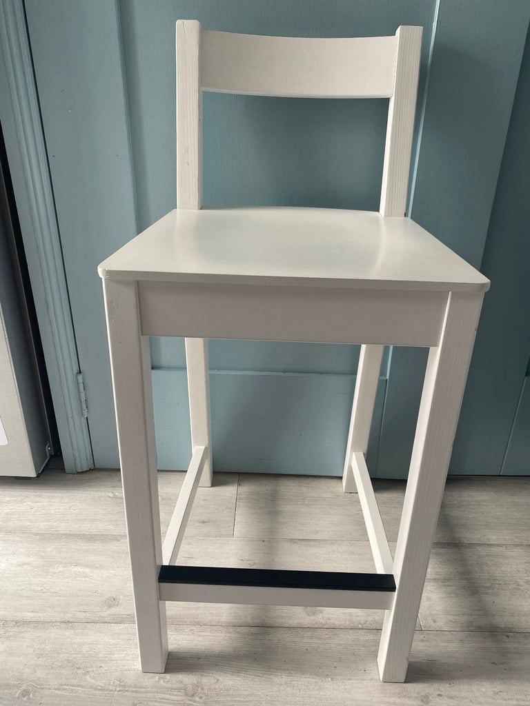 IKEA Nordviken White Bar Stool High Chair