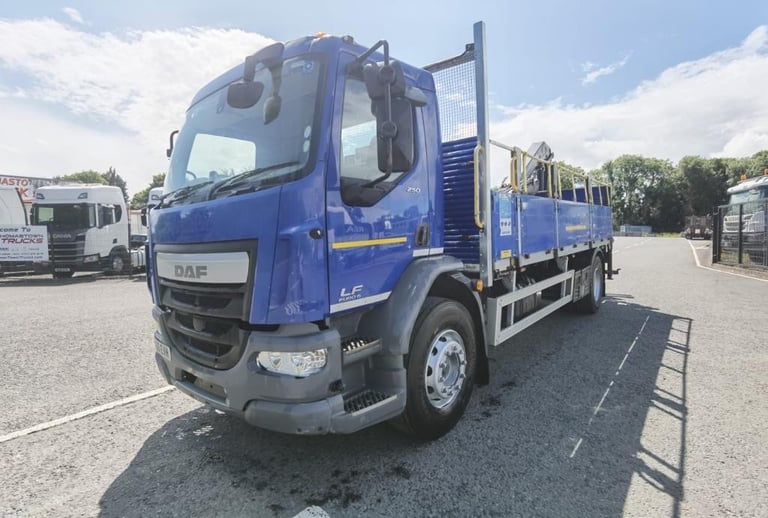 2016  DAF LF 250 EURO 6, 18 TON GROSS 4X2 with 19 1/2 Ft Dropside Body