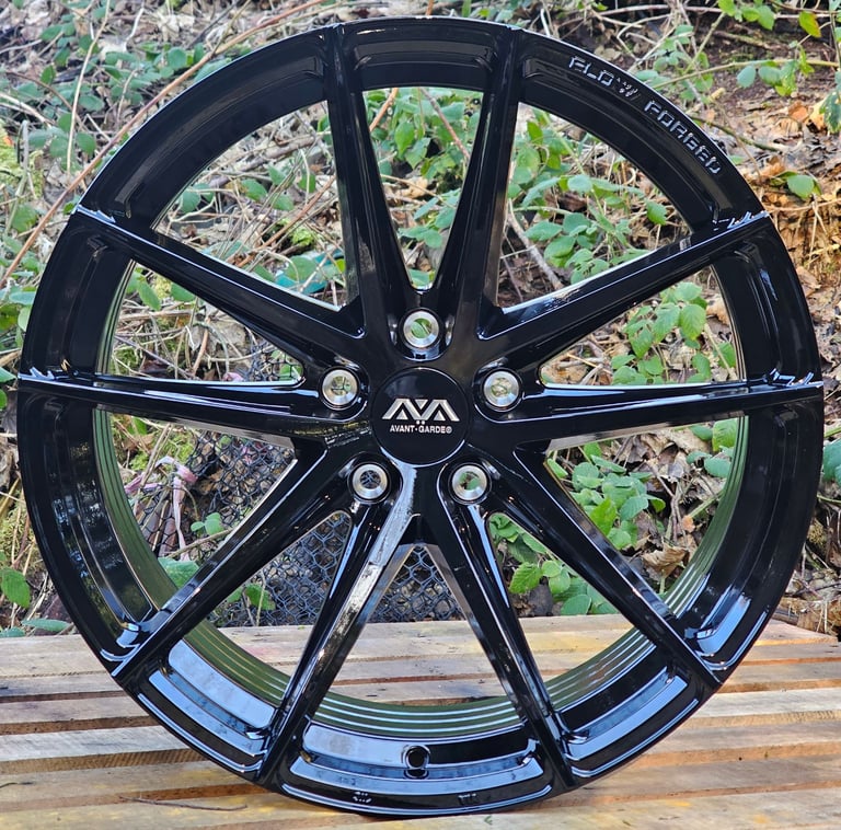 NEW 20" AVA HSF001 STAGGERED ALLOY WHEELS FITS 5X120 BMW 3 4 5 F10 F30 ETC