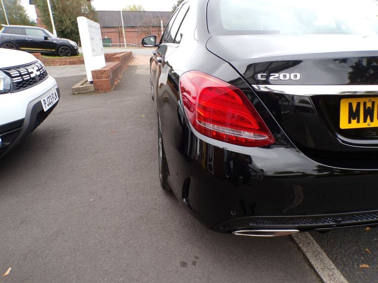 2017 Mercedes-Benz C Class 2.0 C200 AMG Line Saloon 4dr Petrol G-Tronic+ Euro 6 (s/s) (184 ps) Sa...