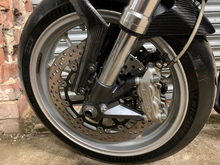 2010 Ducati M1100 MONSTER STREETFIGHTER STYLE CLASSIC MOTORCYCLE (LOW MILES)