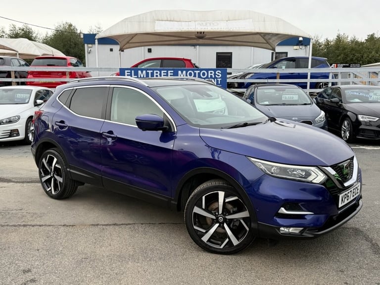 image for 2017 Nissan Qashqai 1.2 Petrol (DIG-T), Tekna Edition, Manual, Euro 6,  HATCHBACK Petrol Manual