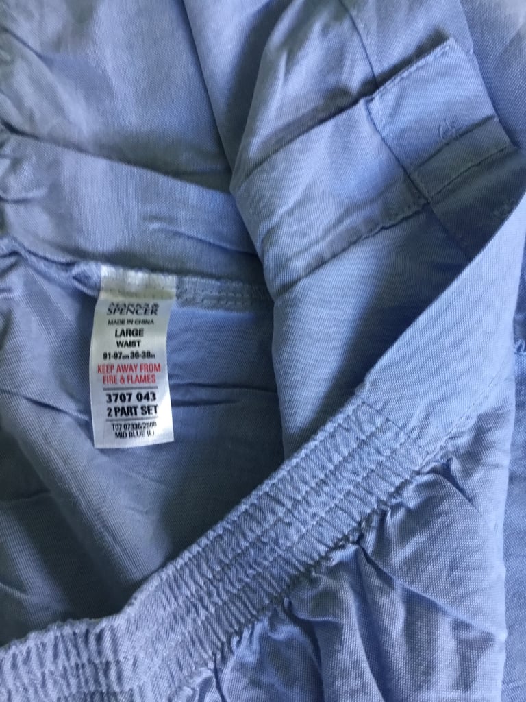 Marks & Spencer Collection Men’s Pyjama Bottoms Size L