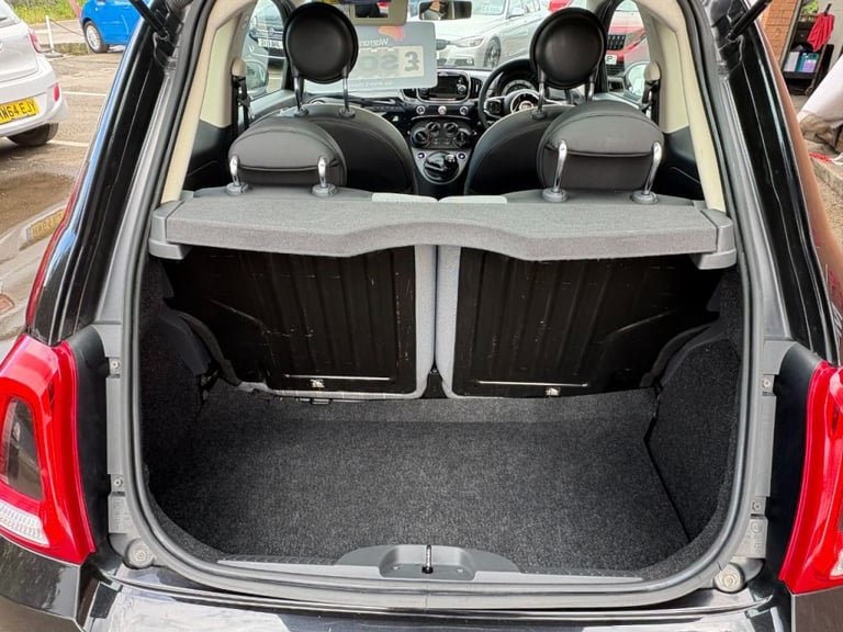 Fiat 500 1.2 Lounge Black 3dr Hatch Petrol