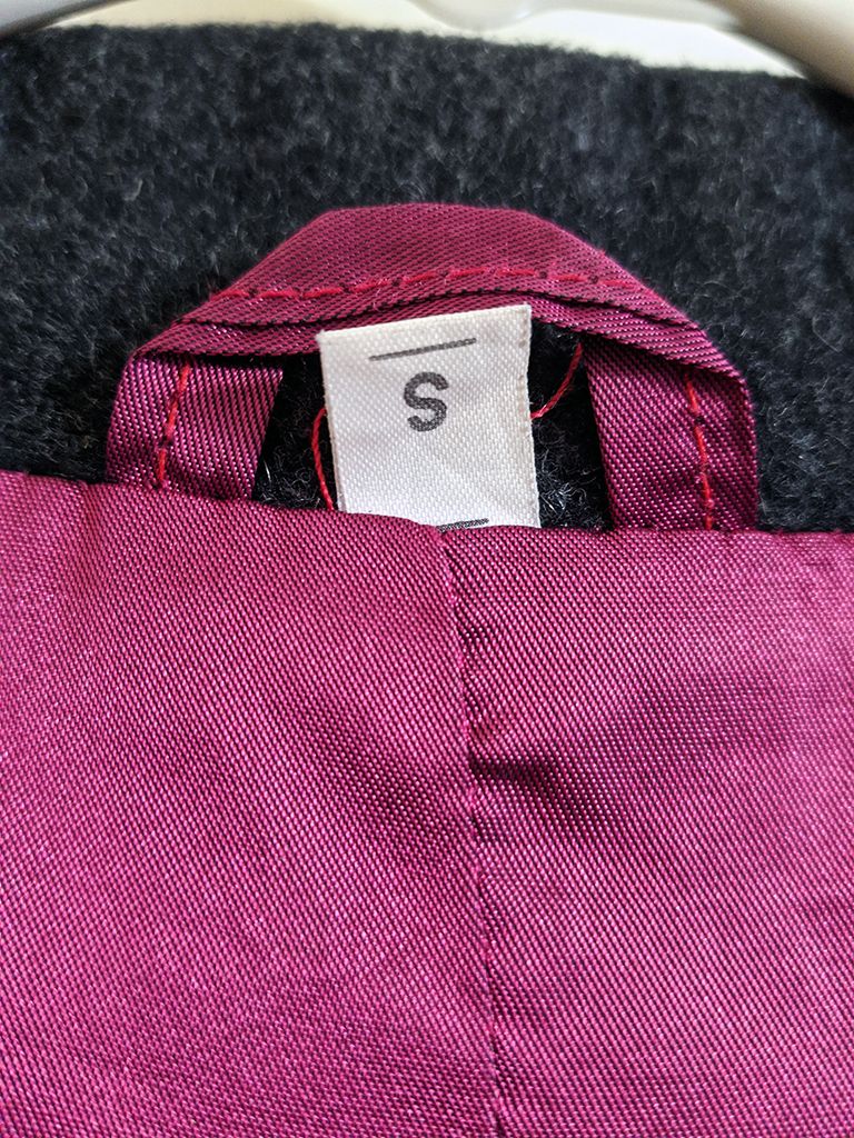 Wool & cashmere overcoat