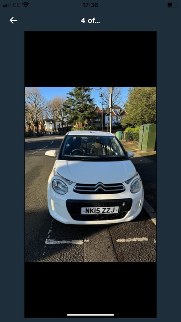 Citroen, C1, Hatchback, 2015, Manual, 998 (cc), 3 doors