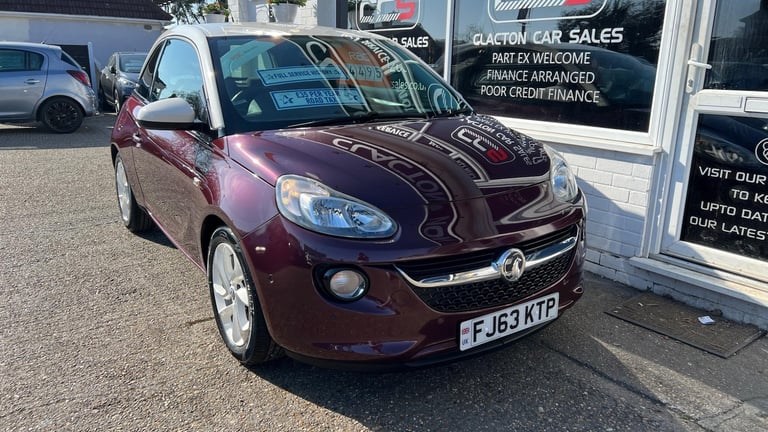 2013 Vauxhall ADAM 1.4 ecoFLEX 16v JAM Euro 5 (s/s) 3dr HATCHBACK Petrol Manual