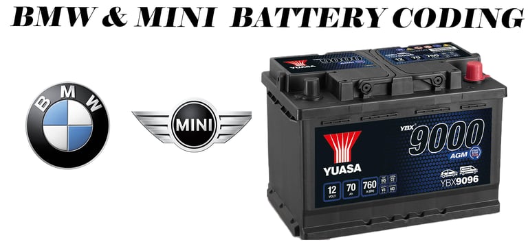 BMW Mini Battery Coding Fitting