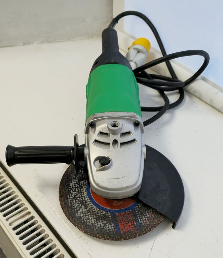 image for ⚙️ Hitachi G23SS 110V 9” Angle Grinder – 2000W