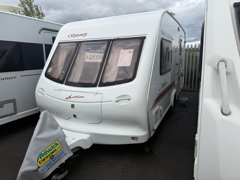 Elddis Odyssey 482 Full Rear Bathroom