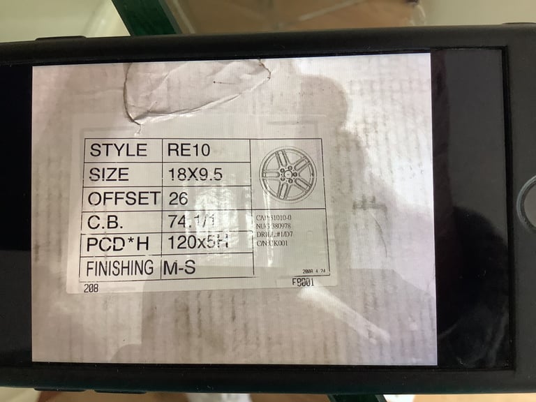 Refurbished BMW Alloy Wheel