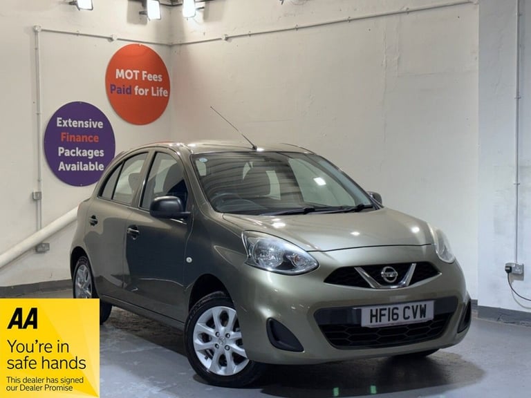 image for 2016 16 NISSAN MICRA 1.2 VIBE HATCHBACK 5DR PETROL MANUAL EURO 6 (80 PS)