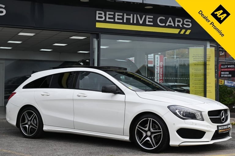 2015 15 MERCEDES-BENZ CLA 2.1 CLA220 CDI AMG SPORT SHOOTING BRAKE 5DR DIESEL 7G-