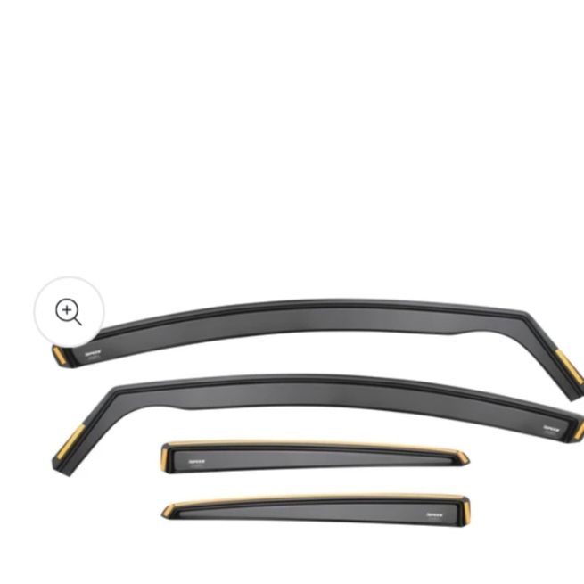 image for renault captur  tinted window deflectors 