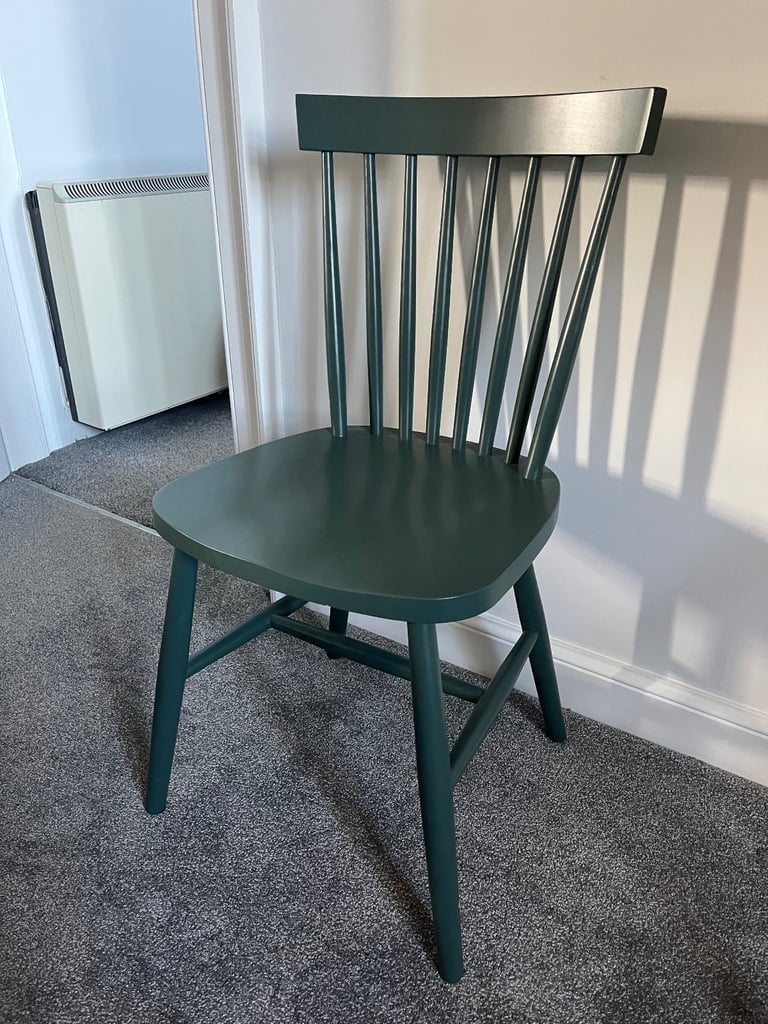 image for Spindle Back Chair - Forest Green