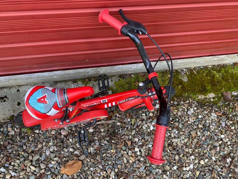 Toddler’s Red Fireman Bike