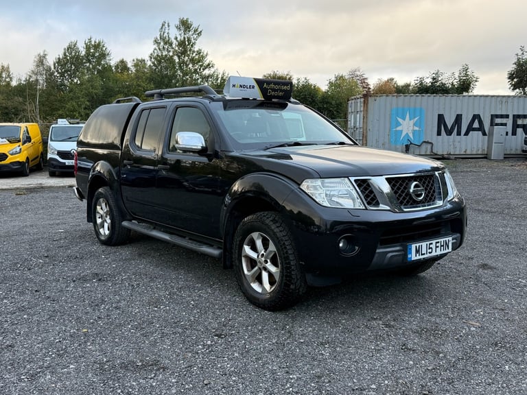 2015 Nissan Navara Double Cab Pick Up Tekna 2.5dCi 190 4WD, Euro 6 , No VAT PICK UP Diesel Manual