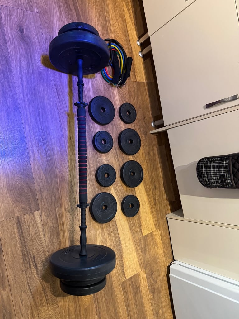 image for Dumbbell and resistance bands 